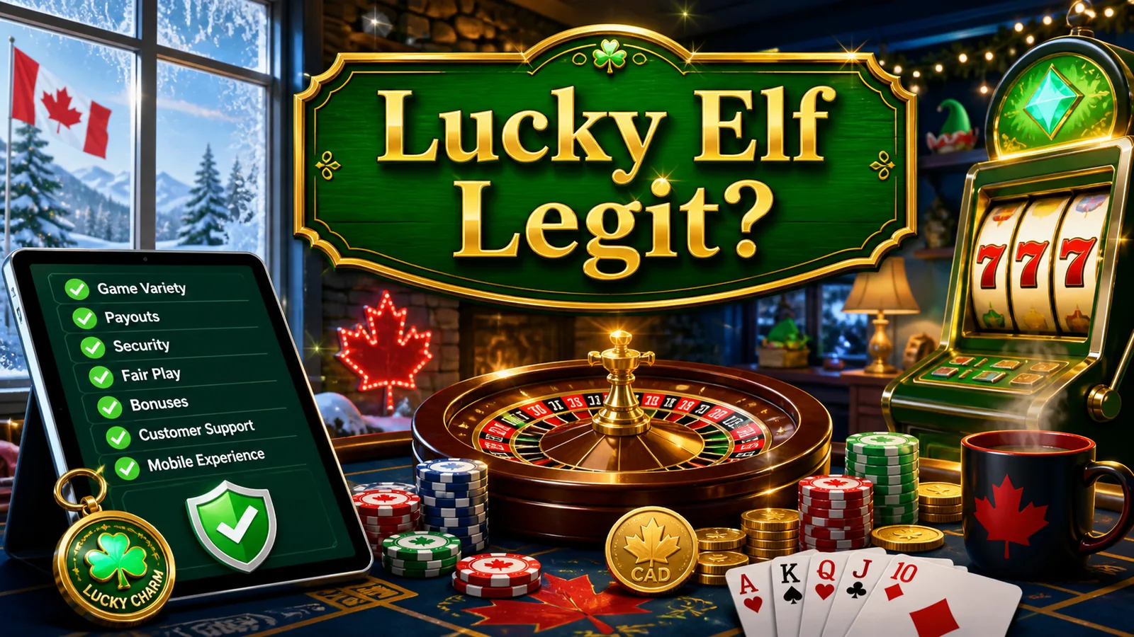 Is Lucky Elf Casino Legit? content banner